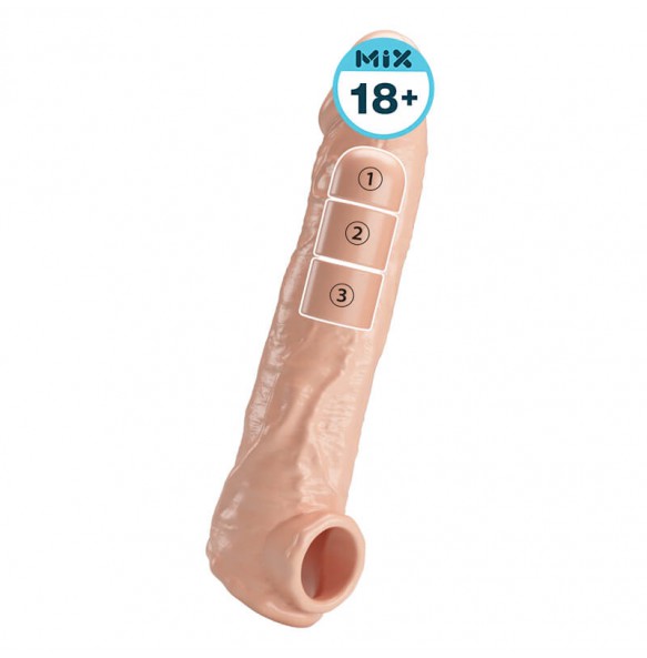 PRETTY LOVE - Celarus Extension Penis Sleeve (Skin Color)